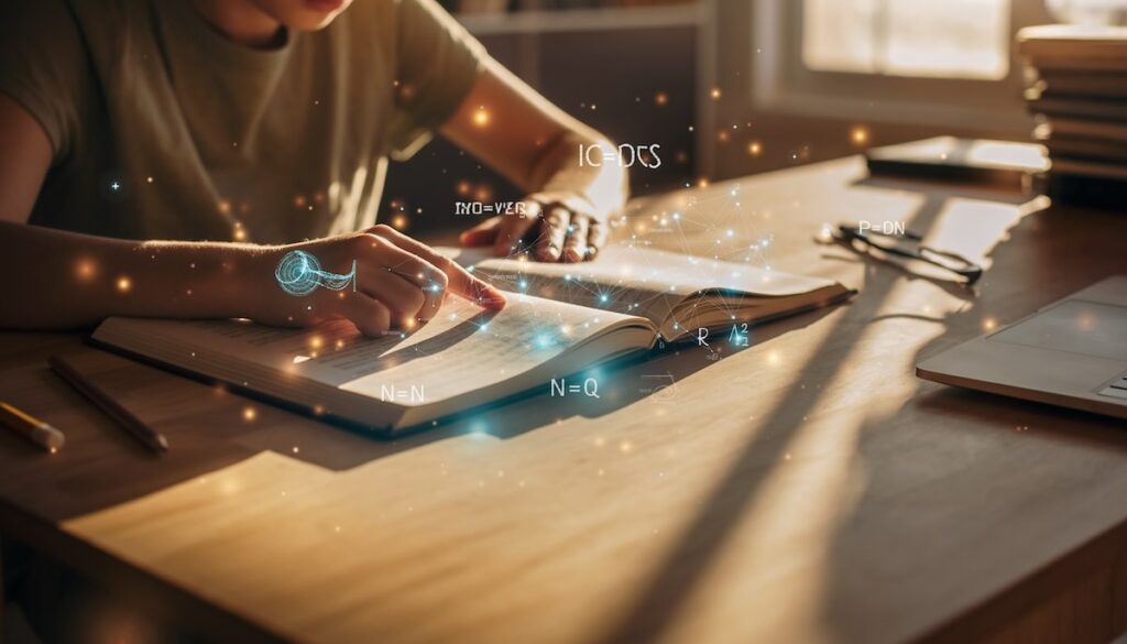 科学的根拠に基づいて子どもの学習意欲を引き出す教育イメージ