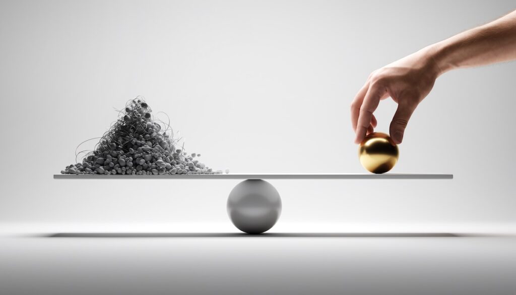 【2026年版】優先順位・エッセンシャル思考:99%を捨てる選択力の本5選 多くの無駄を捨てて本当に重要な一つを選ぶ優先順位とエッセンシャル思考のイメージ画像