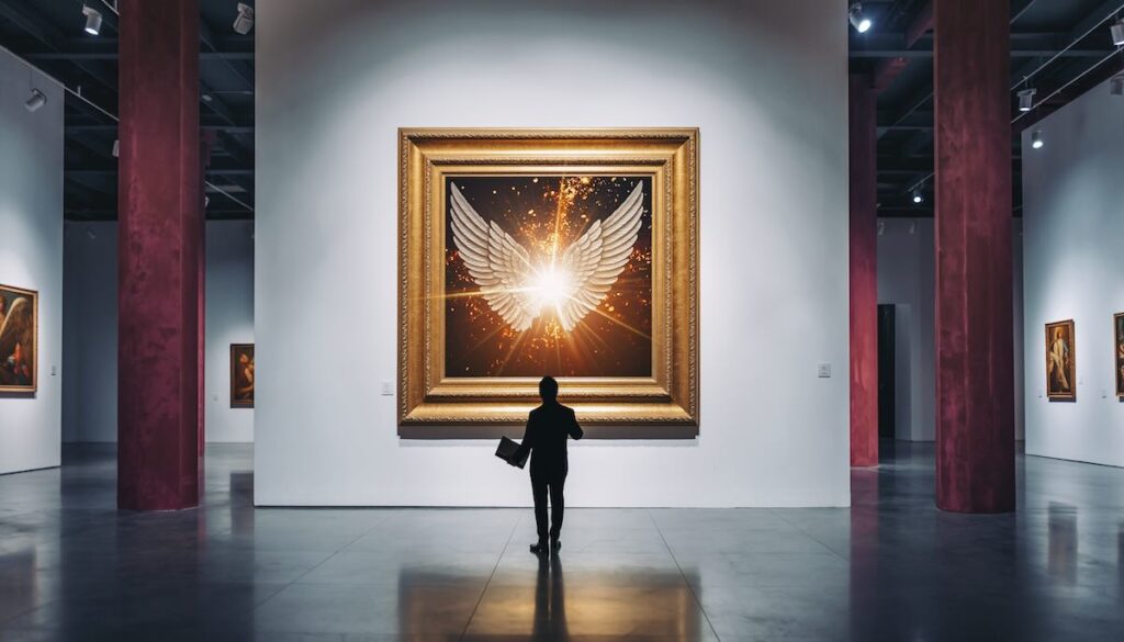 ビジネスパーソンの教養として学ぶ西洋美術史と名画の鑑賞を象徴する美術館のイメージ画像